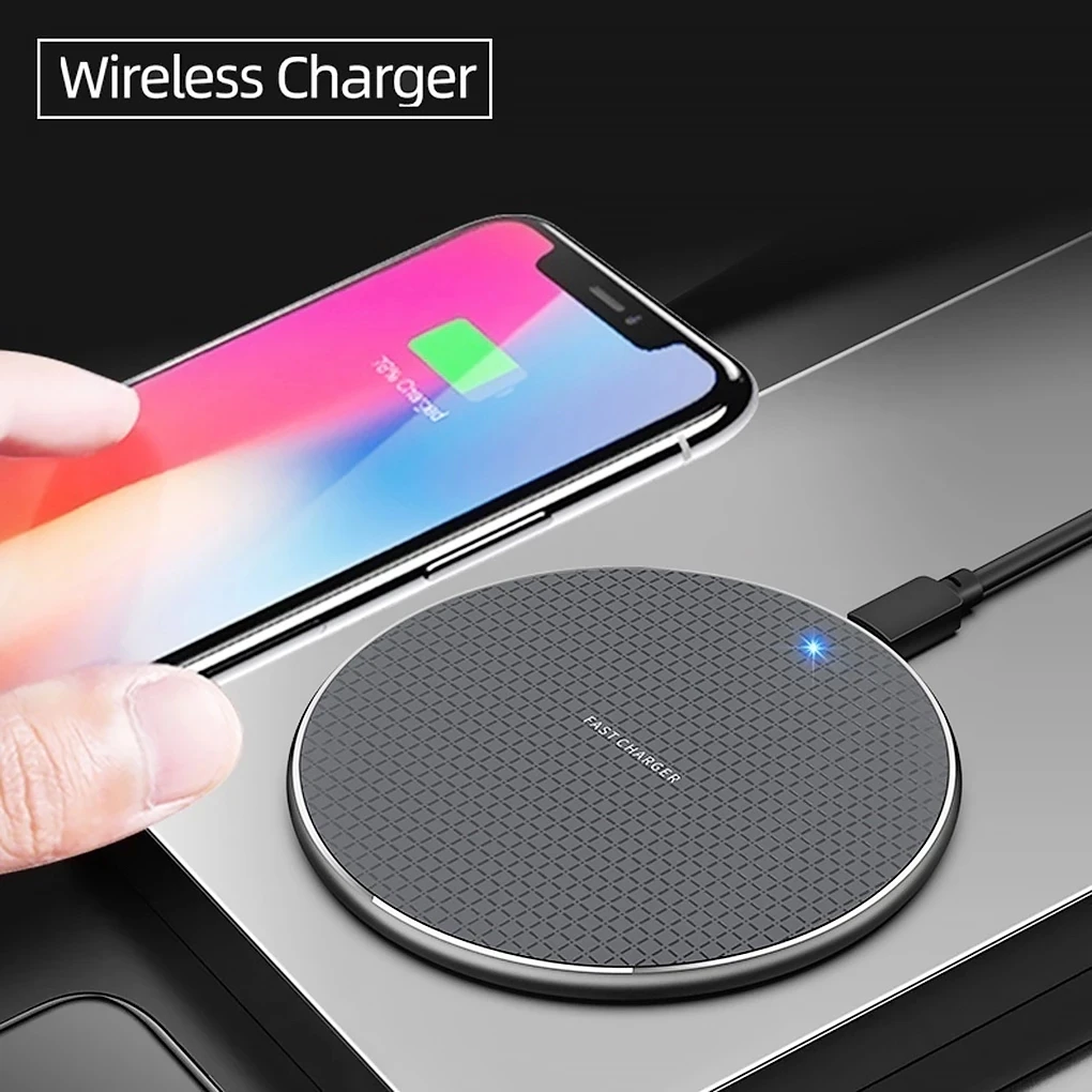 30W Fast Wireless Charger For iPhone 12 11 Pro Max XS X XR 8 Qi Fast Charging Pad for Samsung S9 S10 Xiaomi mi 10 Fast Charger charger 65 watt