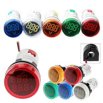 

AC 20-500V LED Digital Display Voltmeter Signal Light Voltage Meter Indicator Brand New And High Quality Voltmeter Indicator