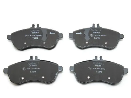 C180 c200 c230 c260 c280 c300 w204 керамики тормозных колодок - Цвет: c180 w204  front