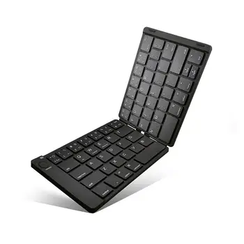 

Foldable Bluetooth Keyboard Rechargable Full Size Keyboard For iPhone iPad IOS Mac Android Phone Tablet R20