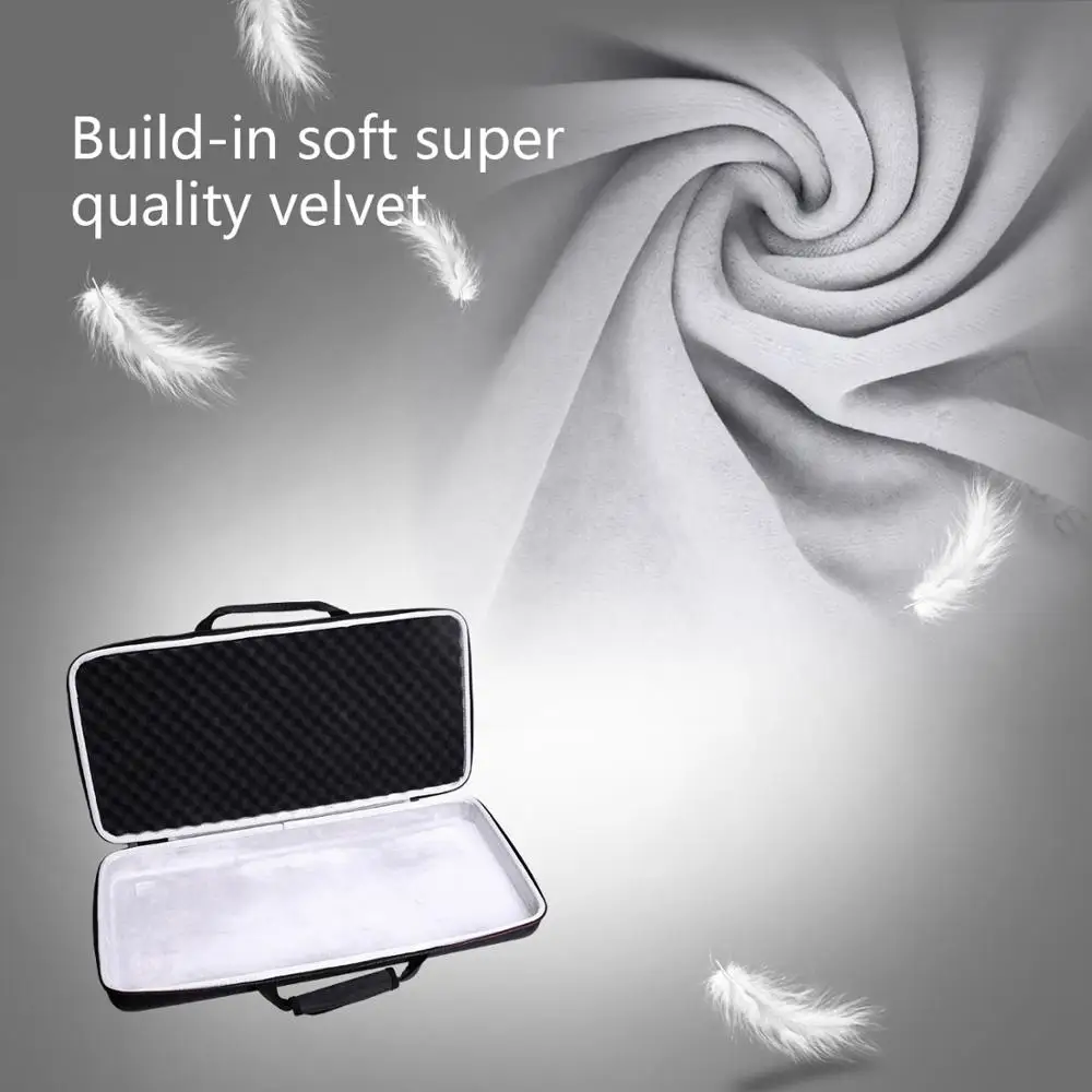 LTGEM EVA Hard Case for Numark Mixtrack Pro FX -2 Pairs OF DJ Controllers - Protective Portable Storage Bag 4