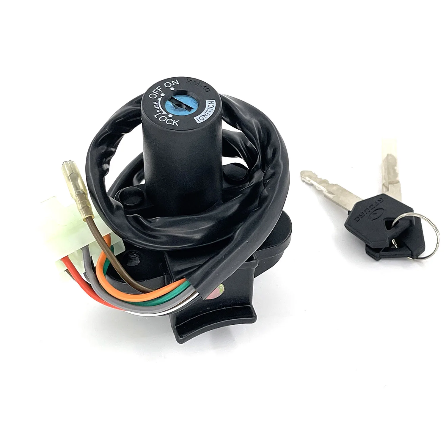 Motorcycle Ignition Switch Lock Key For KAWASAKI ZZR400 1993 2006