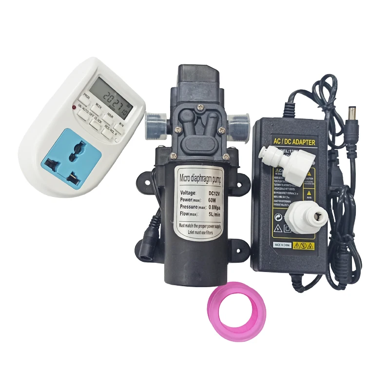 

E492 Hot Sale and High Quality Outdoor Water Spray Mist Pump 12V DC Misting Pump Water Pump Sprayer ENTENCO Misting Pump