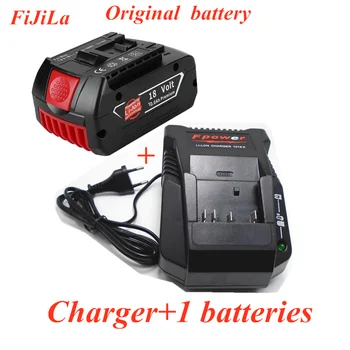 

18V 14.4VCharger For Bosch Electrical Drill Li-ion Battery BAT609 BAT609G BAT618 BAT618G BAT614 2607336236+Chargeq