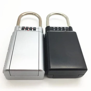 

Zinc alloy password padlock Key box home lock Gym password lock four