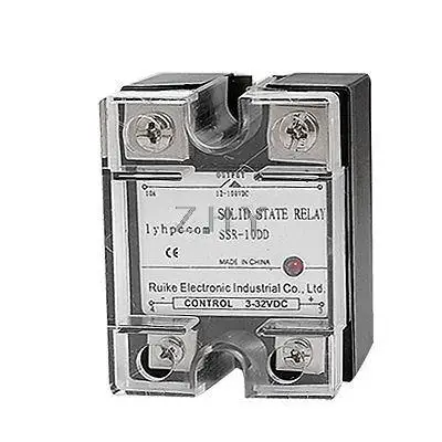 DC в DC контроллер температуры твердотельные реле SSR 10A 3-32 в DC 12-100 в DC