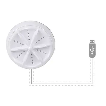 

Mini Washing Machine Portable Personal Rotating Turbine Washer Clothes Washing Machine For Home Business Trip