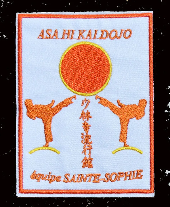 

(5 pcs) hip hop dojo Kung Fu Kungfu martial art WuShu Sun Shaolin Iron on patch ( about 7.6 * 10.2 cm)