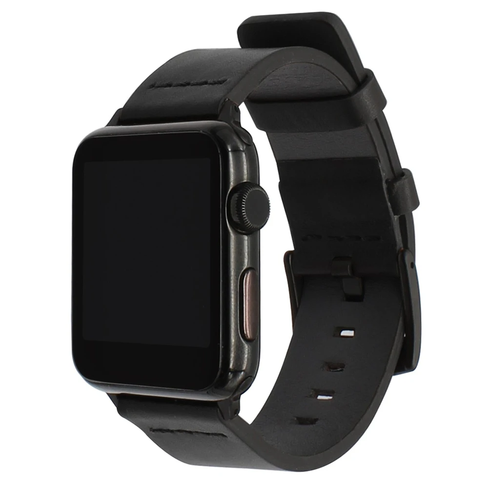 Сменный кожаный ремешок для iWatch браслет apple watch 5 band 38 40 мм Series 4 3|Ремешки часов| |