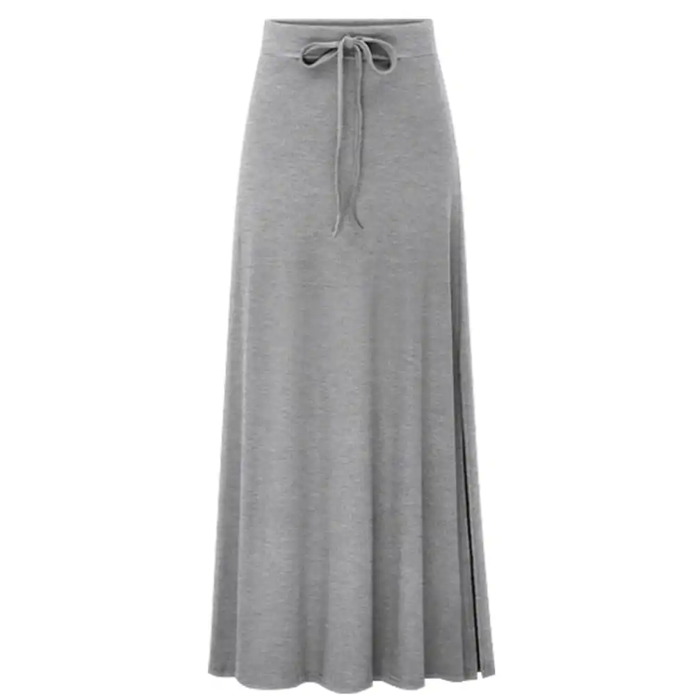 saia preta plissada midi