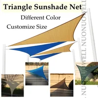 Triangle Sunshade Customize Size HDPE Anti-UV Courtyard Shading Net Retainer Sets And Accessories For Sunshade Net Used 1