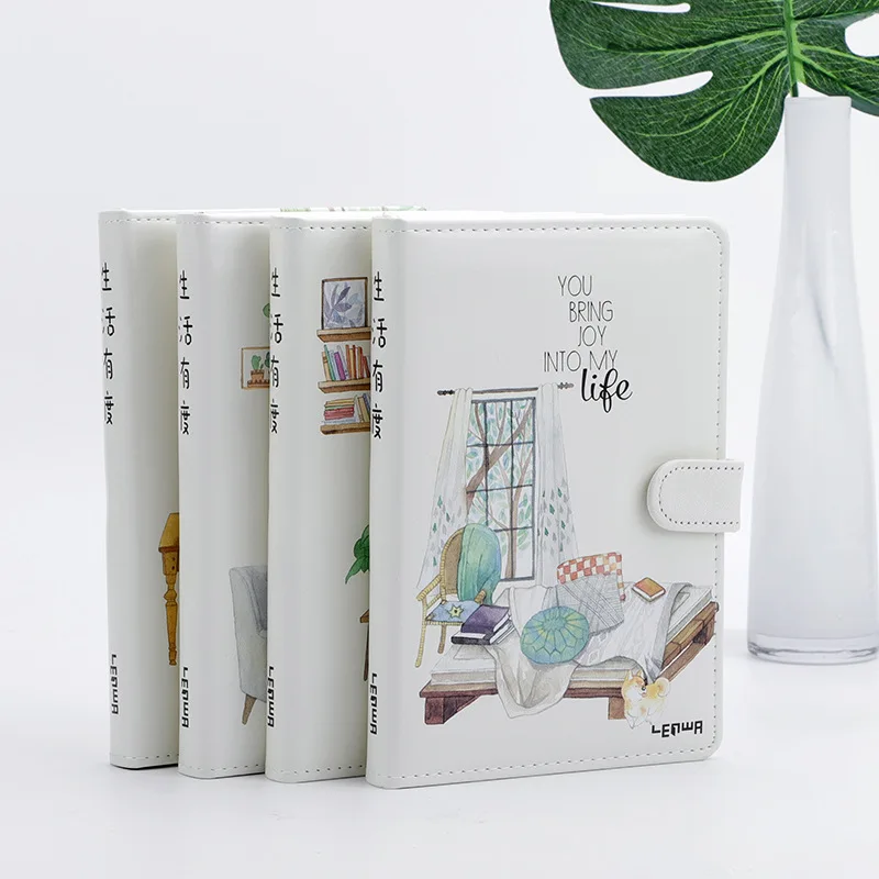 Fortune Канцтовары LEnWA Life RSI Твердый чехол с магнитной защелкой этот маленький свежий канцелярский блокнот A5 тетрадь для студентов