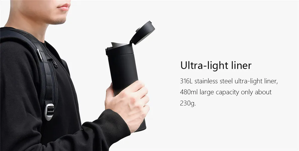 XIAOMI Mijia 480ML Vacuum Thermos Bottle 11