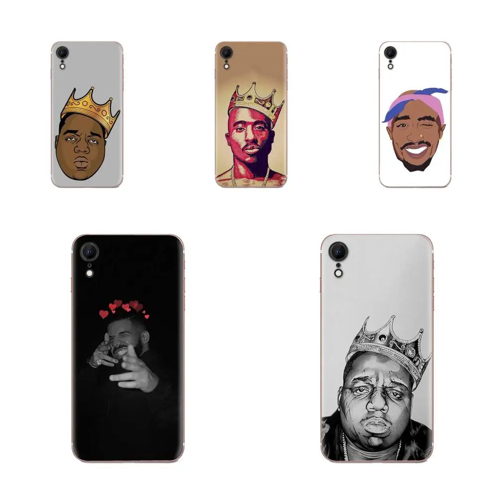 Для HTC Desire 530 626 628 630 816 820 830 One A9 M7 M8 M9 M10 E9 U11 U12 Life Plus TPU чехол 2pac Tupac Crown | Мобильные