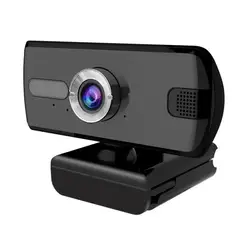 Webcam Full HD 1080P, Mini caméra PC rotative avec Microphone, pour diffusion en direct, appels vidéo, conférence de travail 