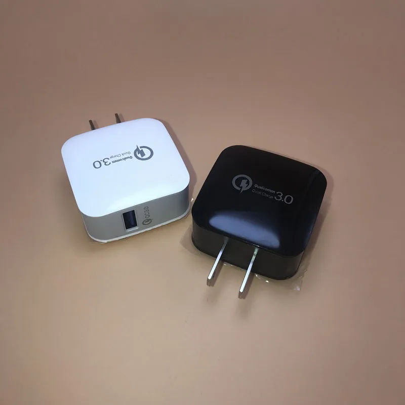 Универсальное быстрое зарядное устройство QC 3,0 USB зарядное устройство для iPhone 11 8 iPad samsung S8 S10 huawei Xiaomi настенное быстрое зарядное устройство QC3.0 US EU Plug