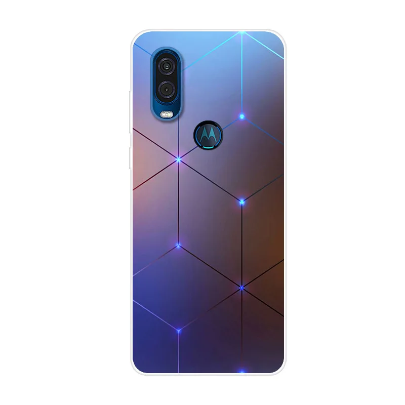 6," чехол для Moto One Vision, чехол, силиконовая мягкая Задняя накладка чехла из ТПУ для Motorola One Vision, чехол, популярный крутой чехол с рисунком - Цвет: as photo 25