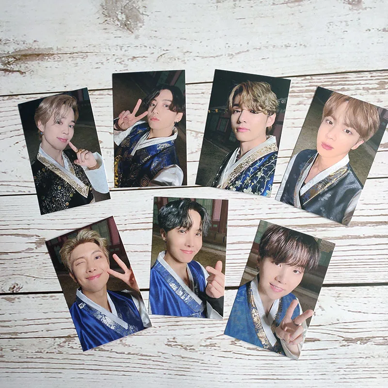 K-POP южнокорейские группы Bangtan Boys плакат ЛОМО карточка карта души 7 путешествия JUNG