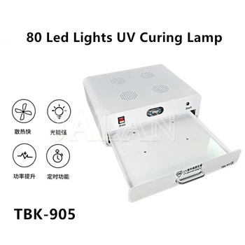 

TBK-905 UV Lamp 80pcs LED light For LCD screen glass OCA curing not back bubble and reduce wave