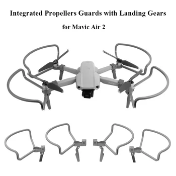 

Propeller Guards Integrated with Heightening Landing Gears Propellers Protector Shielding Rings for Mavic Air 2
