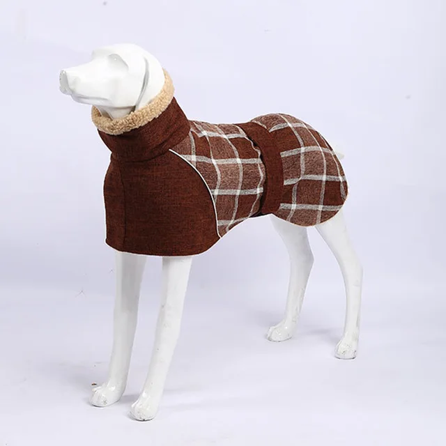 Manteau chaud et pais pour chiens de taille moyenne et grande v tements d hiver pour