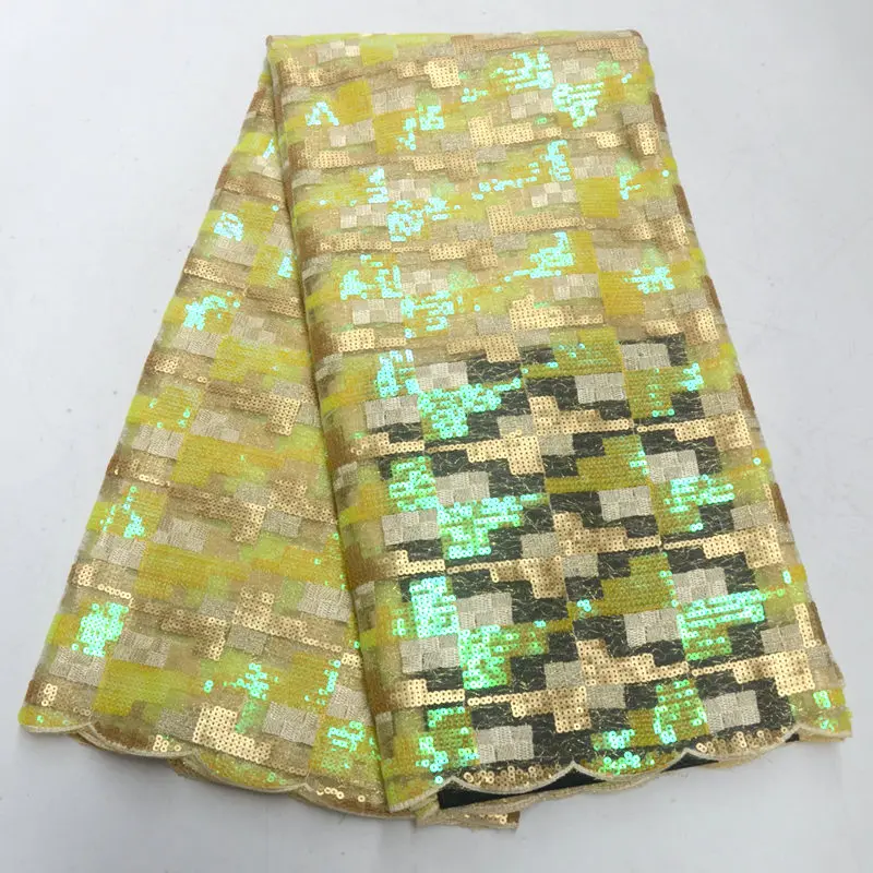 Зеленый Новое поступление африканская кружевная ткань из двойной органзы с камнями модная французская блестящая кружевная ткань онлайн! ST180