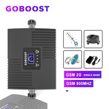 

2G GSM Repeater 900 Cellular Signal Booster 65dB Gain GSM 900MHZ 2G LCD Display For Mobile phone Signal Amplifier Antenna Kit #