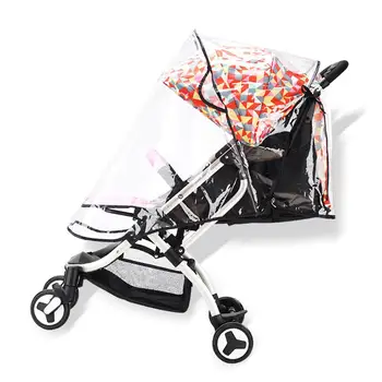 

Baby Stroller Rain Cover Universal Travel Stroller Rain Cover Breathable Mesh Waterproof Windproof Protection Cover For Outdoor