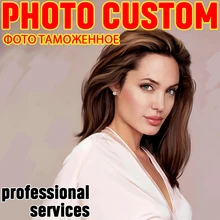 Фото на заказ Алмазная вышивка крестиком полная картина из круглых стразов DIY Алмазная мозаика Алмазная вышивка распродажа