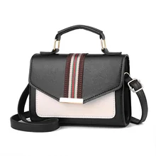 Горячая новинка Женская сумка винтажная сумка с принтом маленькая ручная квадратная сумка Простая цветная женская сумка через плечо Наклонная Сумка