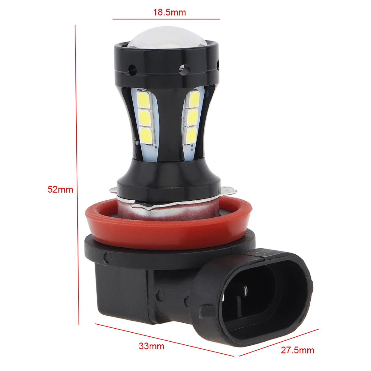Автомобильная противотуманная фара светильник 2 шт./лот 12V H8 H11 3030 SMD светильник s 800LM 6500 K-7500 K белый, вождения, бега, Светодиодный прожектор лампы светодиодные лампы светодиод Светодиодная лампа светильник лампы
