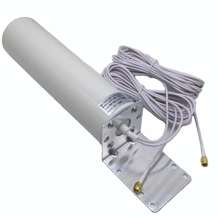 TV Antenna High Gain 10-12dBi Dual SMA Male Signal Booster SMA CRC9 TS9 Omni Antenne 698-960/1710-2700MHZ Signal Booster abc antenna channel