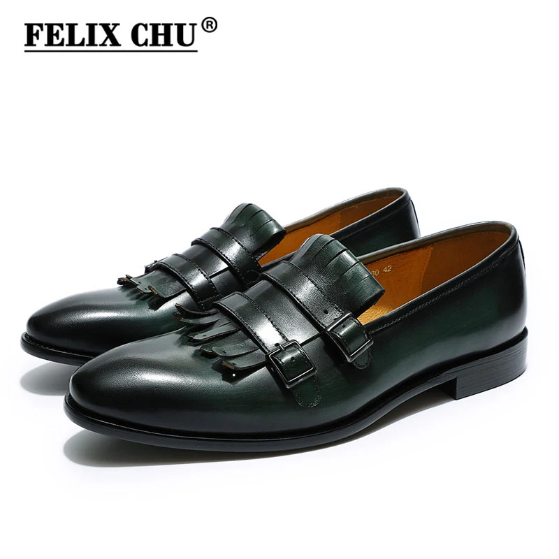 mens casual dress shoes black