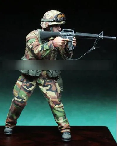 

1/35 Resin Kits US Soldier 1pc Style II Not assembled Uncolored