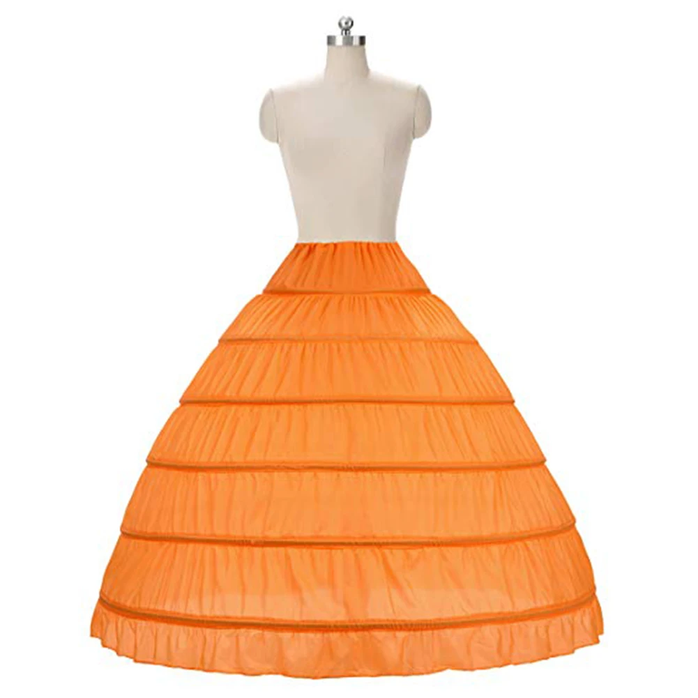 4 Hoops 5 Layers Ball Gown Petticoats  Black Petticoat Crinoline Underskirt Big Ruffle Wedding Accessories Tulle Underskirts