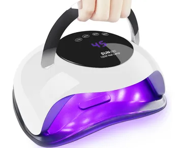 

High Power Nail Dryer Fast Curing Speed Gel Light Nail Lamp LED UV Lamps For All Kinds of Gel With Timer And Smart Sensor