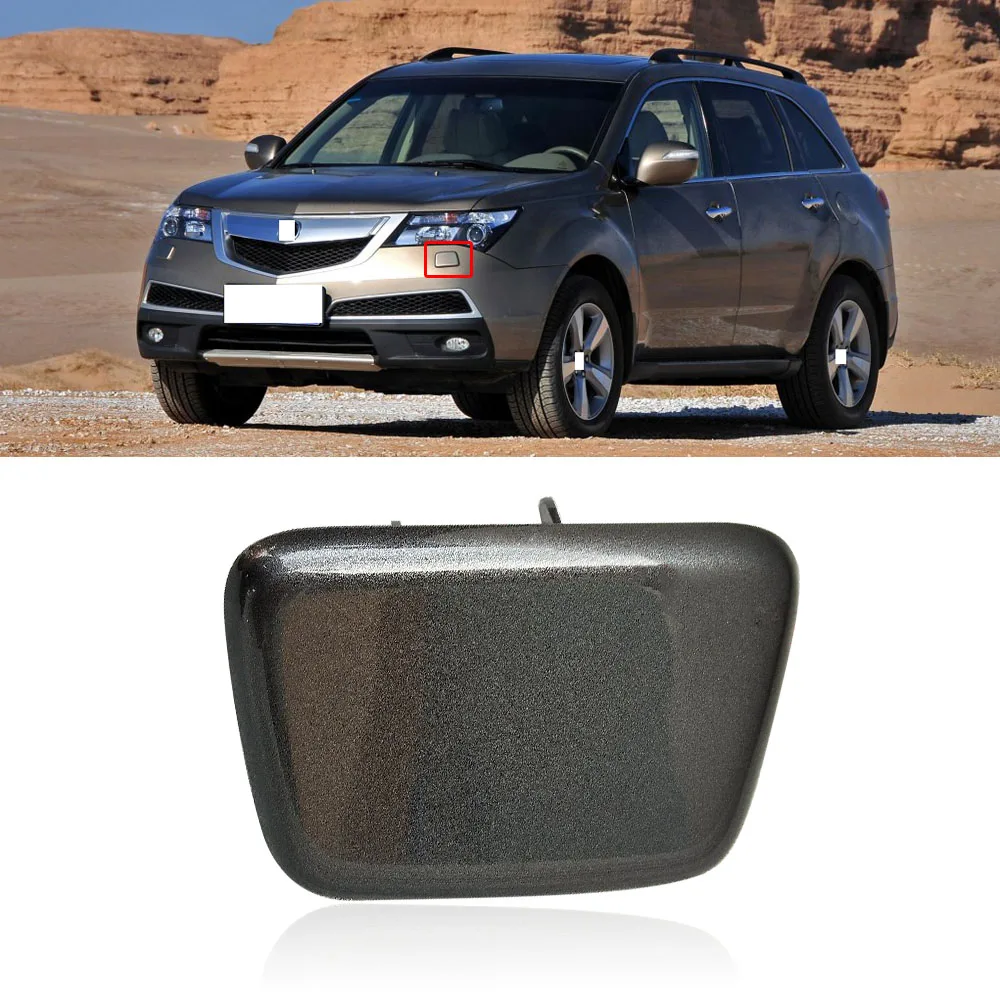 CAPQX For Honda Acura 09-12 Front Bumper Headlight Water Cleaning Cover Cap Head Lamp Washer Nozzle Spray Lid Shell Trim Hood