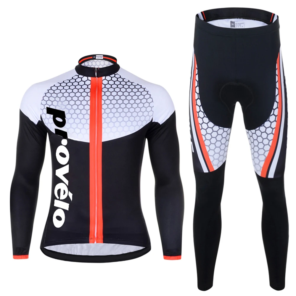 2019 New Men's Winter Thermal Cycling Jersey Set Warm Road Bike Cycling Clothing Thermal Fleece ropa de ciclismo de invierno