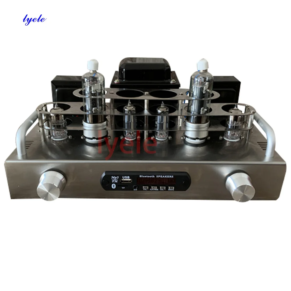 6P13P Vacuum Tube Amplifier 2 Channel DIY Kit Bluetooth 5.0 Power 5.5W*2 Sound 6H2N Original Matching | Электроника
