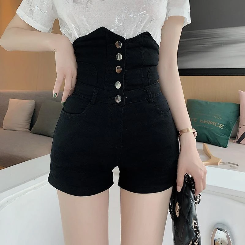Jeans Hotpants High Waist