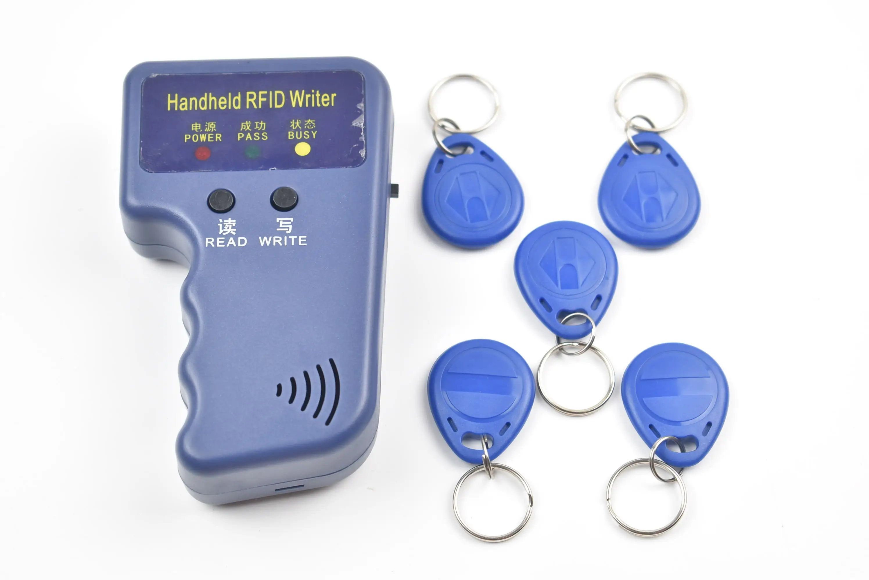 125 кГц RFID считыватель ID карт и писатель/копир/Дубликатор/программатор+ 5 шт. записываемые EM4305 T5577 метки контроля доступа