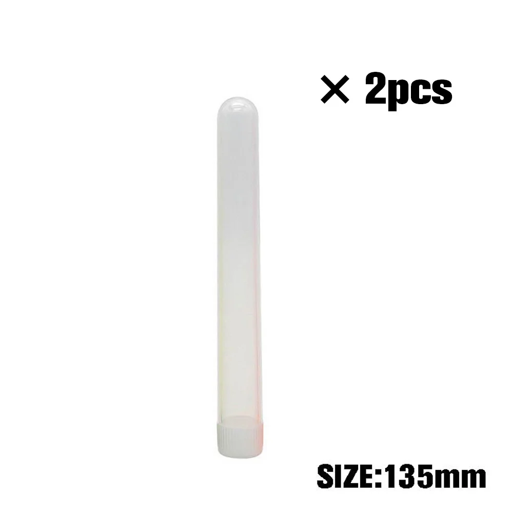 2 шт Новое поступление контейнеры для сигарет Doob tubes 115/135 мм конусы для хранения сигарет герметичная упаковка трубка флакон трубка Doob водонепроницаемый ящик для таблеток - Цвет: 135mm-White
