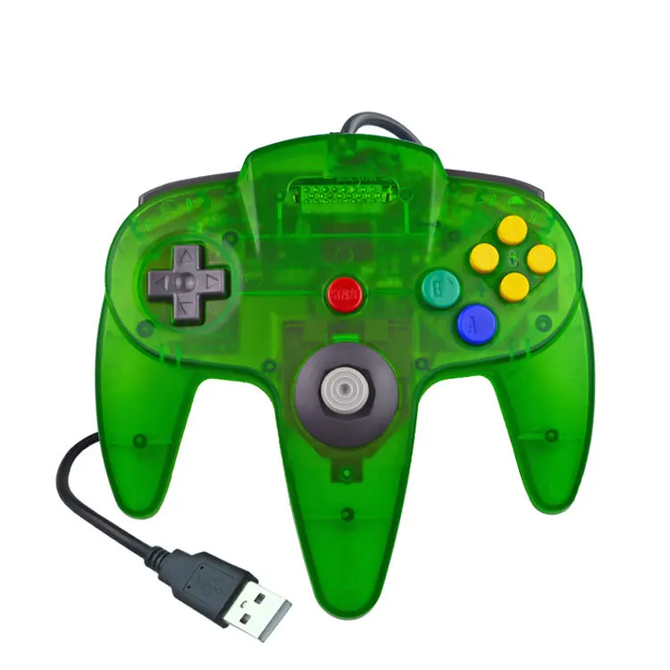 2020 Gamepad Wired Controller Joypad For Gamecube Joystick Game Accessories For Nintend N64 For PC MAC Computer Controller 