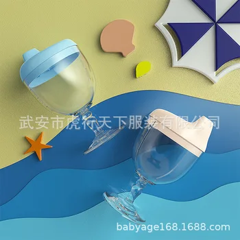 

Japan Celebrity Style Children Goblet Sippy Cup Baby Sippy Cup Juice Cup Beverage Cup Milk Cup Shatter-resistant