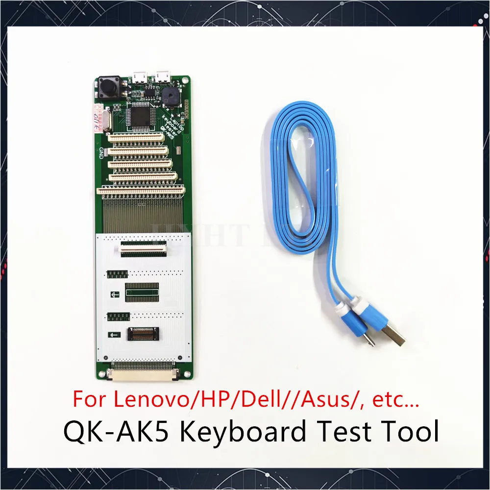 Новый QK-AK5 клавиатура тестовый инструмент тестирования устройства USB интерфейс с