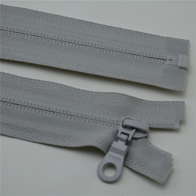 YKK Zipper 5th Nylon Reverse 40-120cm Light Gray | Дом и сад