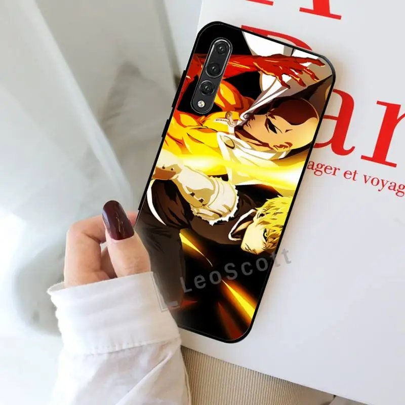 Силиконовый чехол для телефона из ТПУ one punch man Superman Huawei P9 P10 P20 P30 Pro Lite smart Mate 10 20 Y5 Y6 Y7