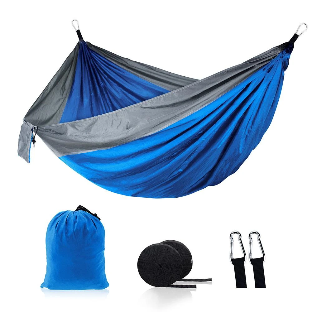 schuld Omringd Meerdere 270x140cm Portable Nylon Hammock Swing Hanging Chair with Ropes Buckles  Hangmat Sleeping Bed Hammock outdoor furniture camping|Hammocks| -  AliExpress