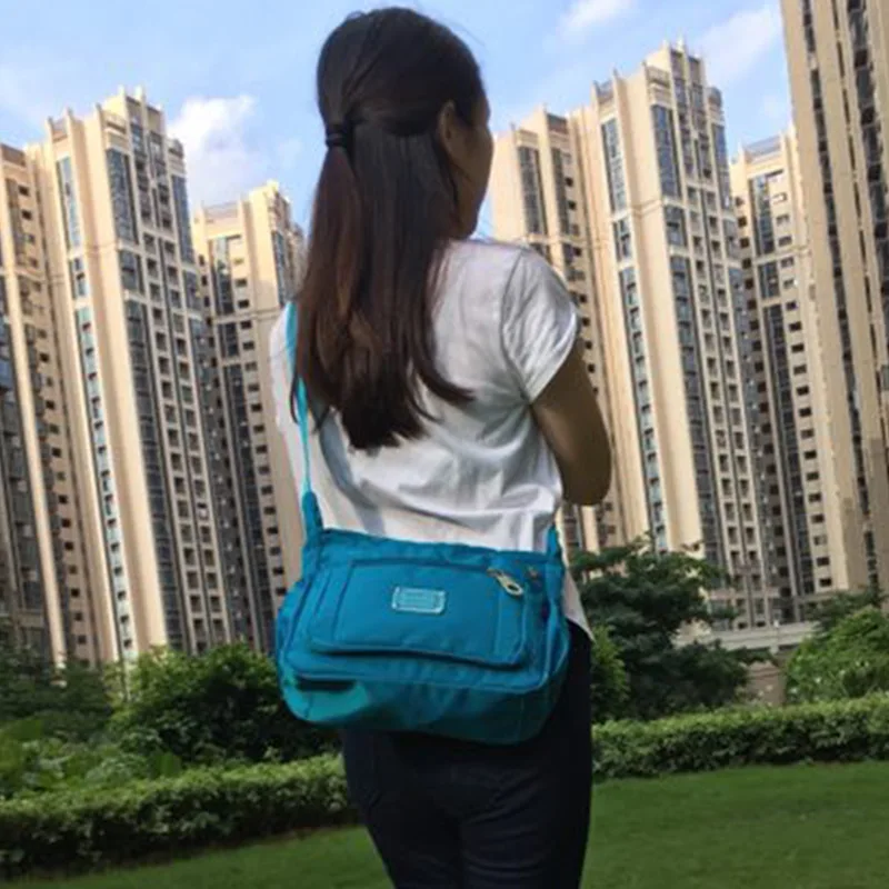 Сумка женская новая стильная нейлоновая сумка на плечо Женская Холщовая Сумка простая сумка из ткани Оксфорд сумка на плечо производители Customiz