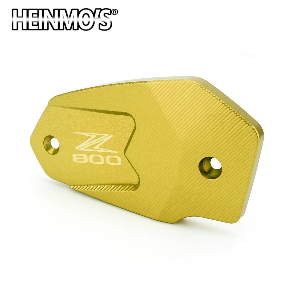 Для Kawasaki Z800 Z-800 Z 800 CNC алюминиевый бачок тормозной жидкости для переднего колеса крышка с логотипом мотоциклетные части верхняя крышка насоса